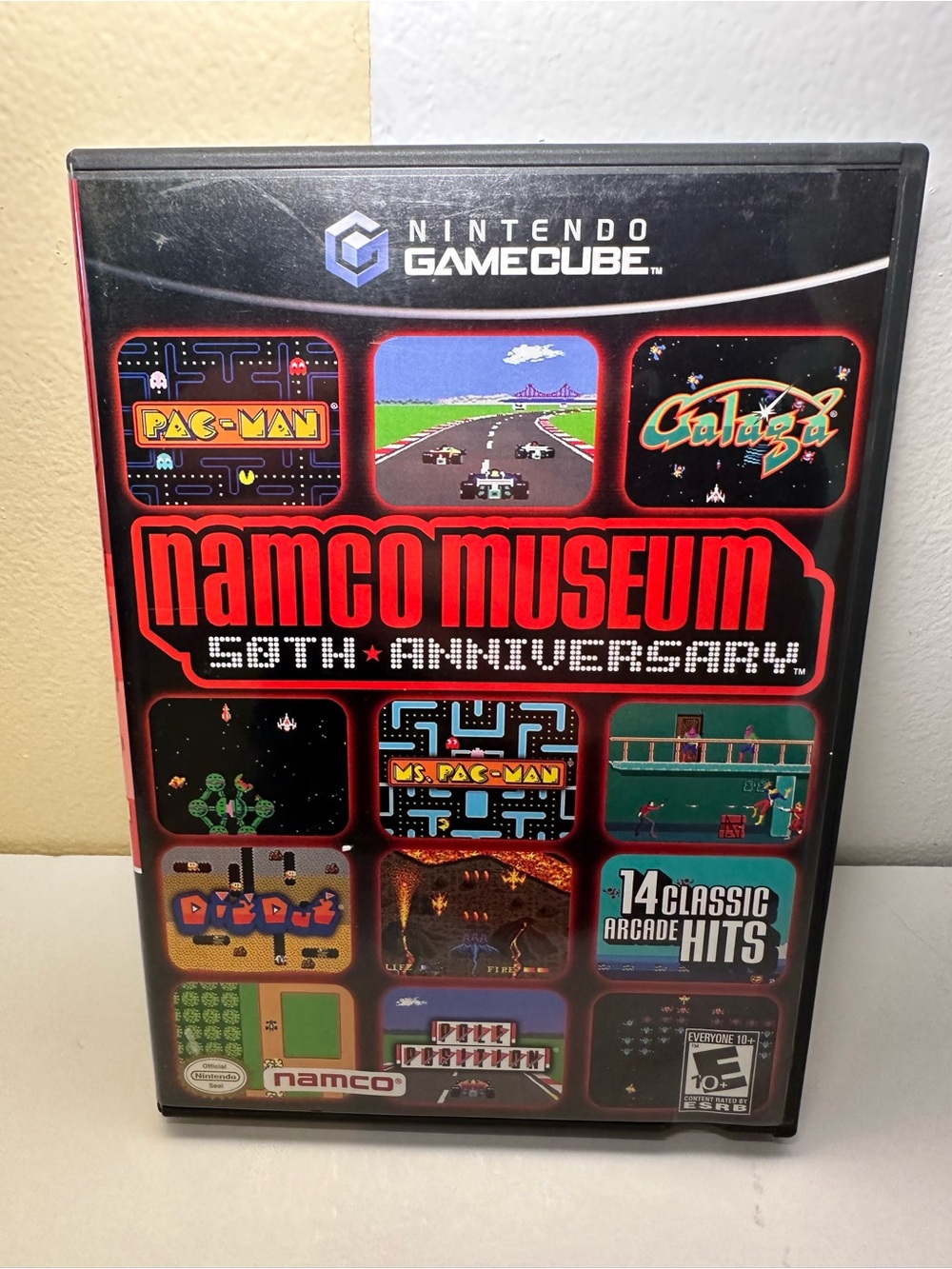 Nintendo GameCube Namco Museum 50th Anniversary - Black & Red